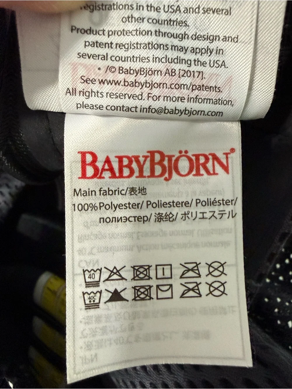 BabyBjörn Move in Anthracite - Picture 12 of 16